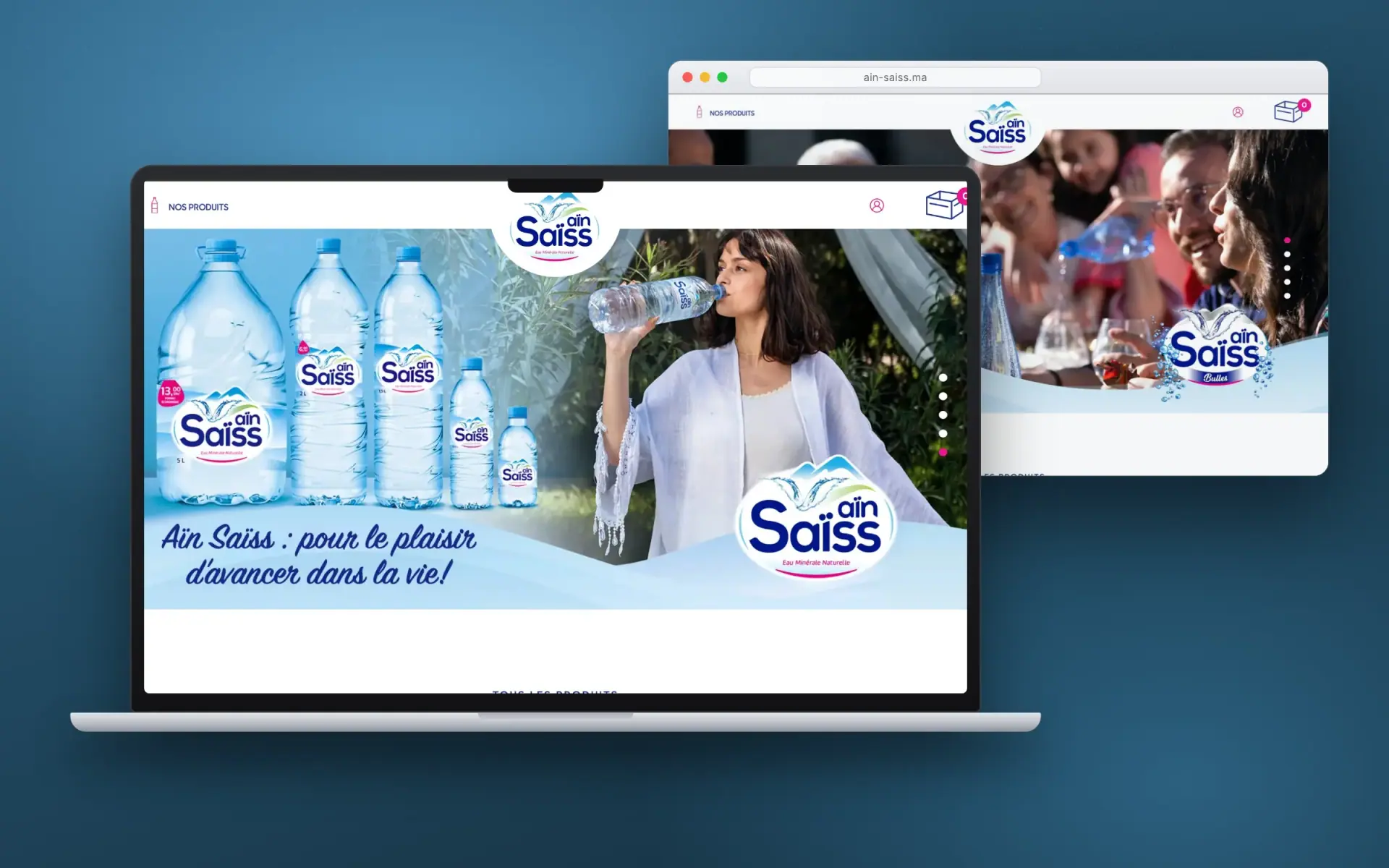 Ain Saas — Ecommerce Website